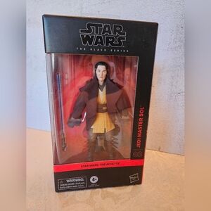 Star Wars The Black Series The Acolyte Jedi Master Sol, New In Box, Pristine